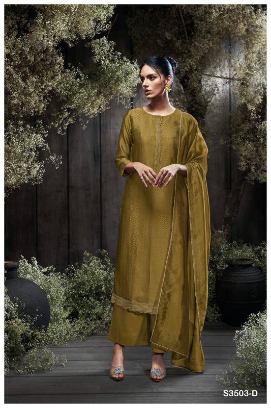 Ganga osenna 3503 Surat dress material wholesale market online