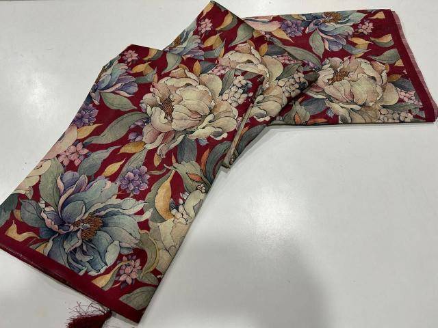 Kalamkari digital print floral india Saree wholesale online shopping