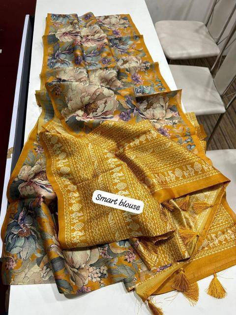 Kalamkari digital print floral india Saree wholesale online shopping