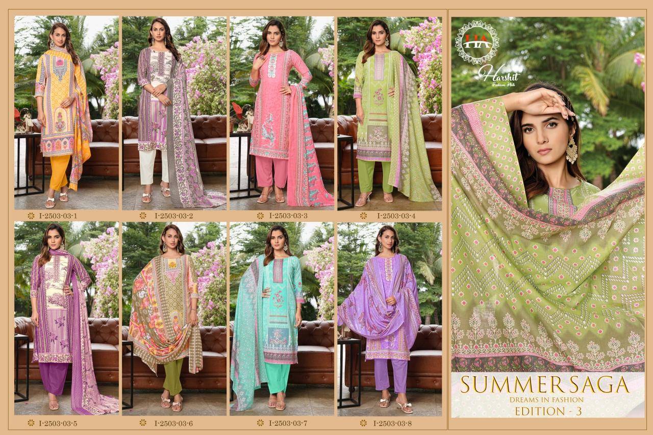 Alok suit summer saga 3 Wholesale dress material low price