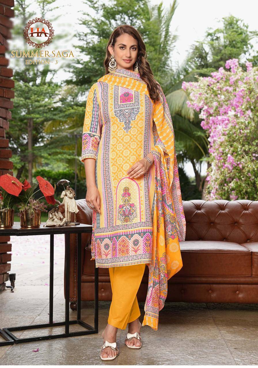 Alok suit summer saga 3 Wholesale dress material low price