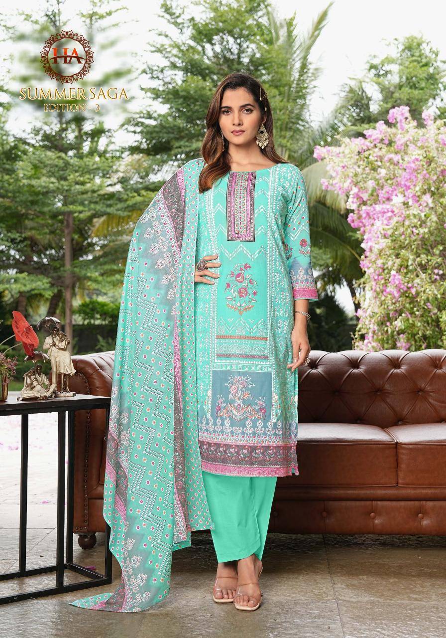 Alok suit summer saga 3 Wholesale dress material low price