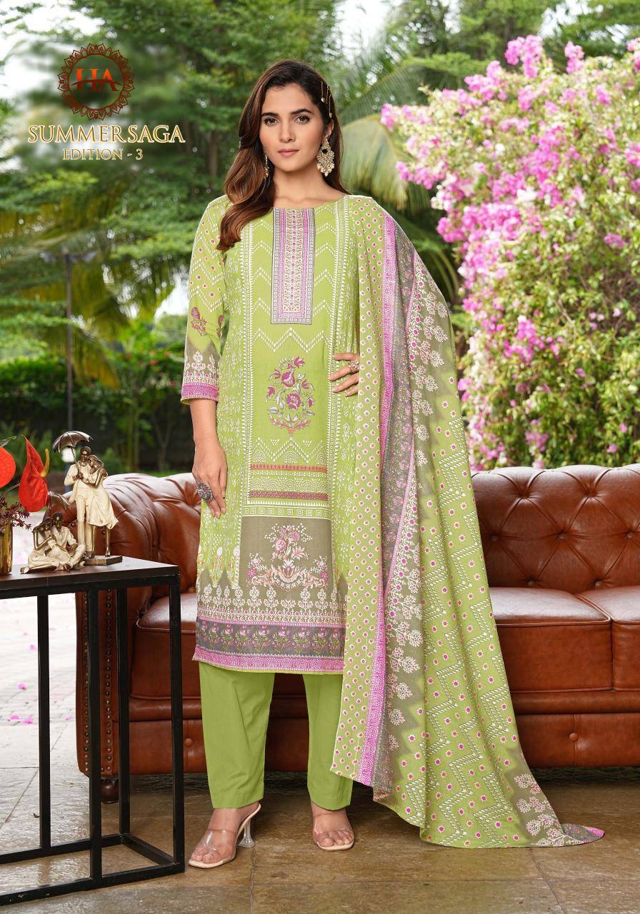 Alok suit summer saga 3 Wholesale dress material low price