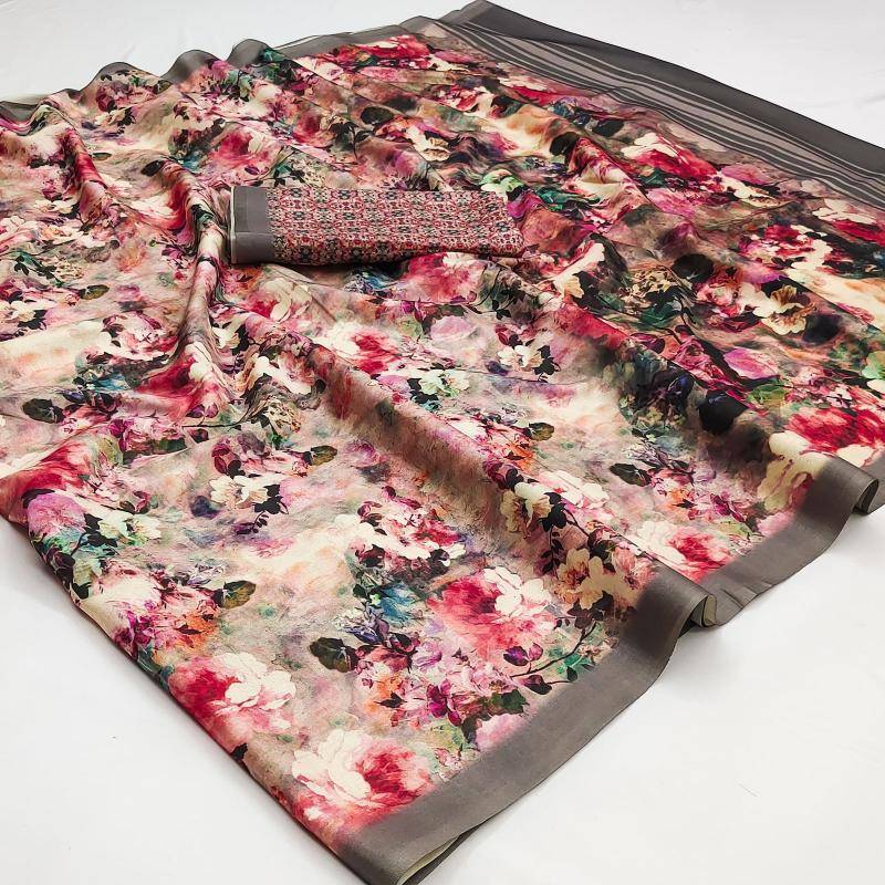 Soft tushar art silk Wholesale designer sarees online