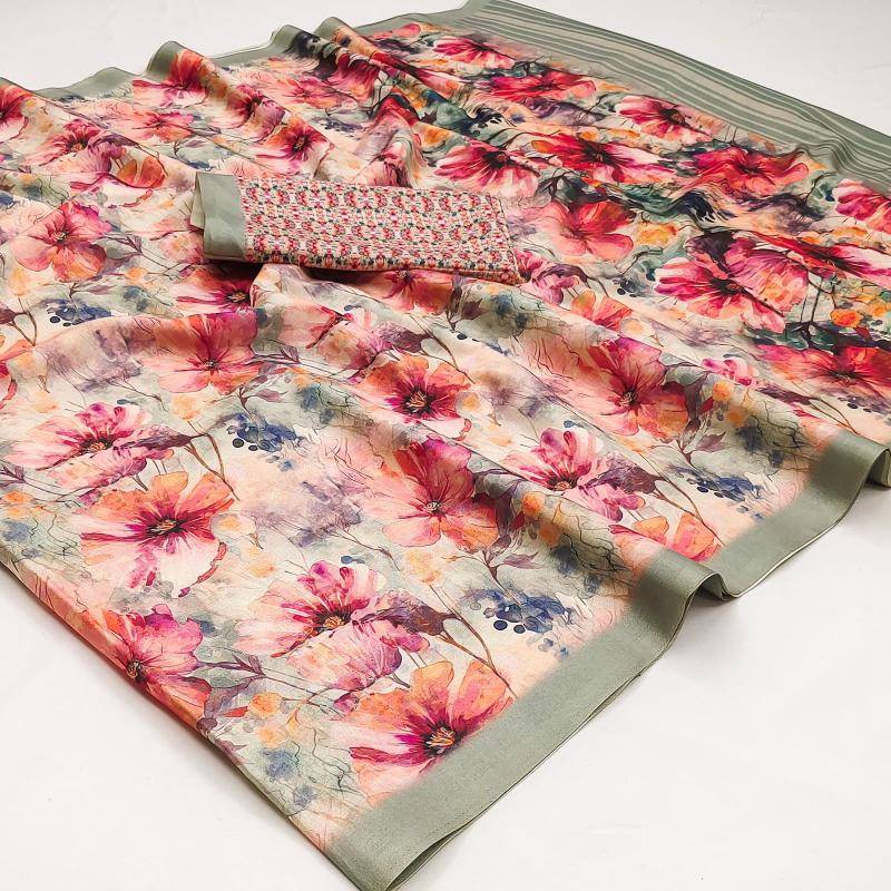 Soft tushar art silk Wholesale designer sarees online