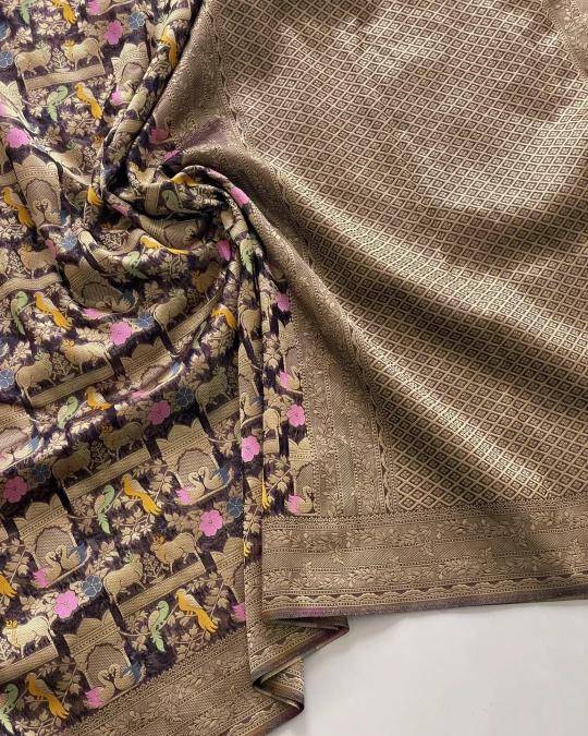 luxurious kora organza silk Wholesale sarees in Delhi