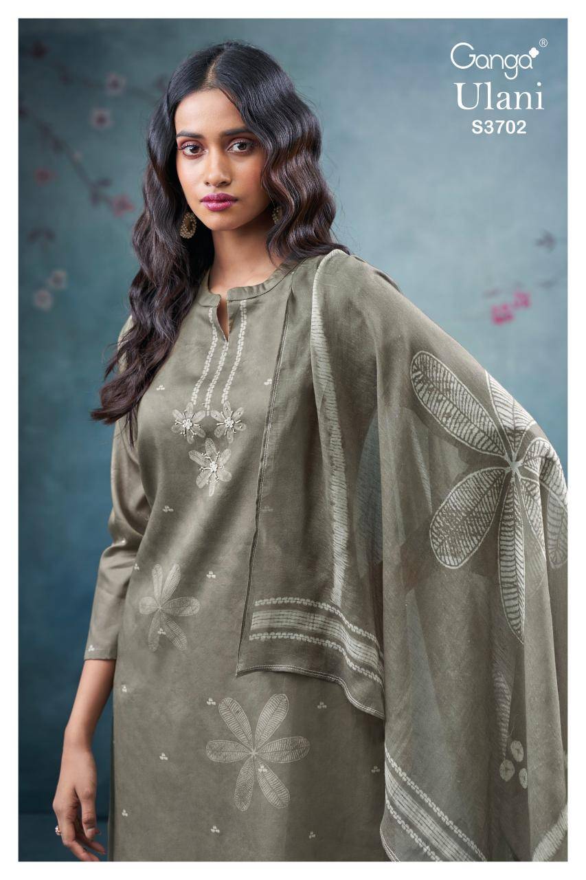 Ganga ulani 3702 Online dress material shopping