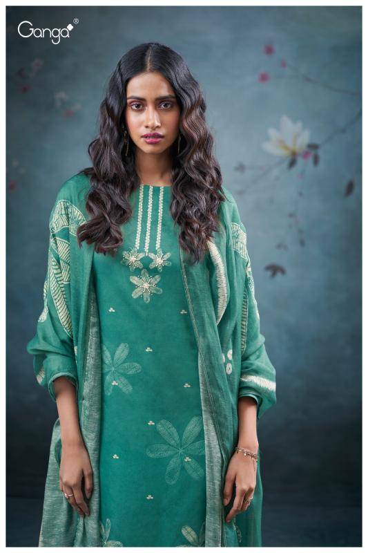 Ganga ulani 3702 Online dress material shopping