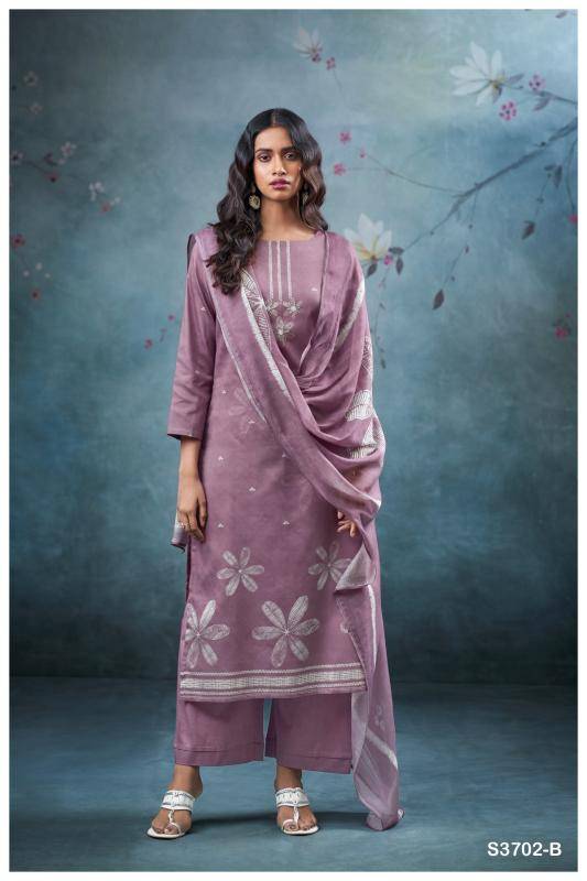 Ganga ulani 3702 Online dress material shopping