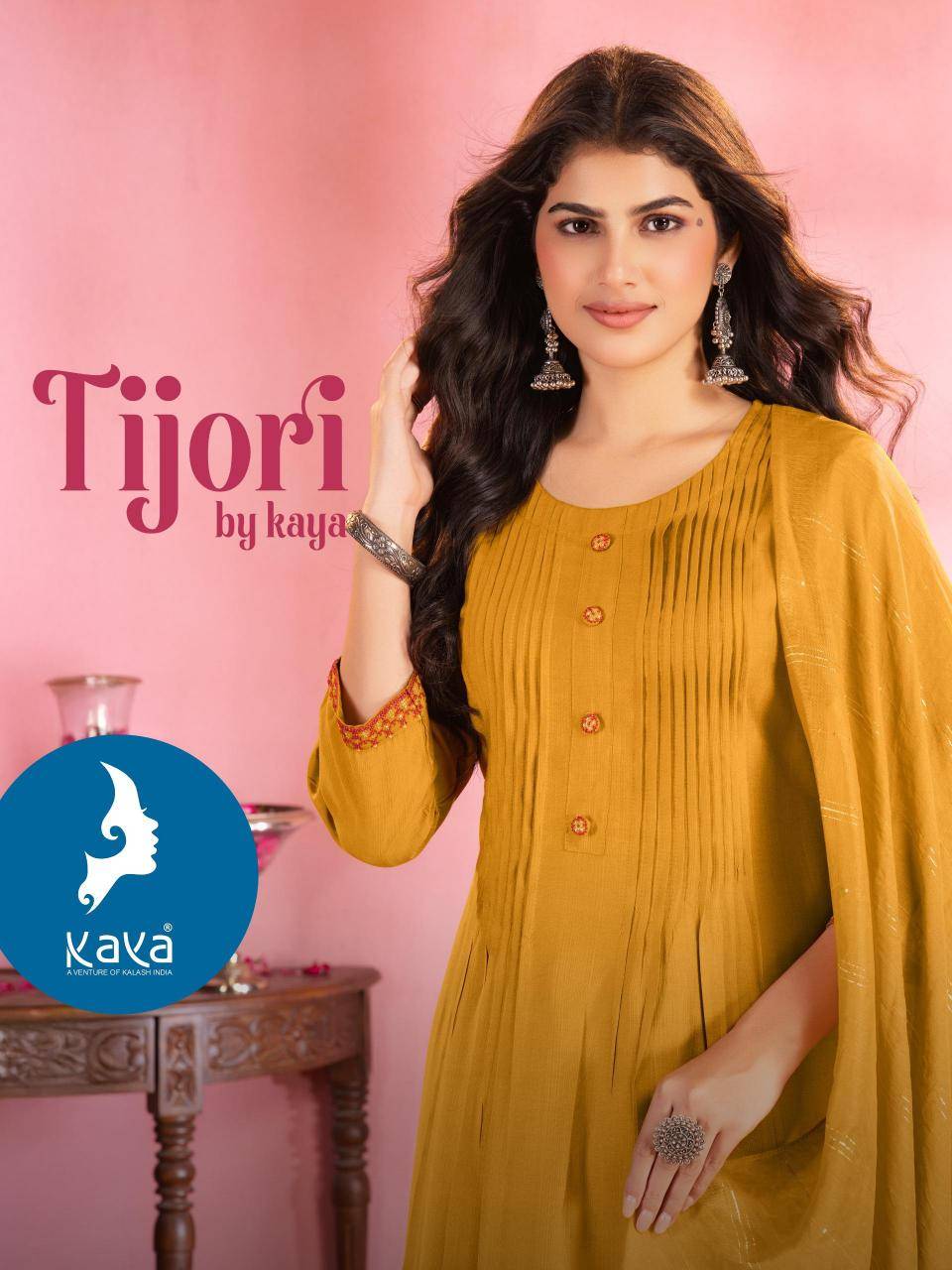 Kaya kurti tijori indian kurti with jacket