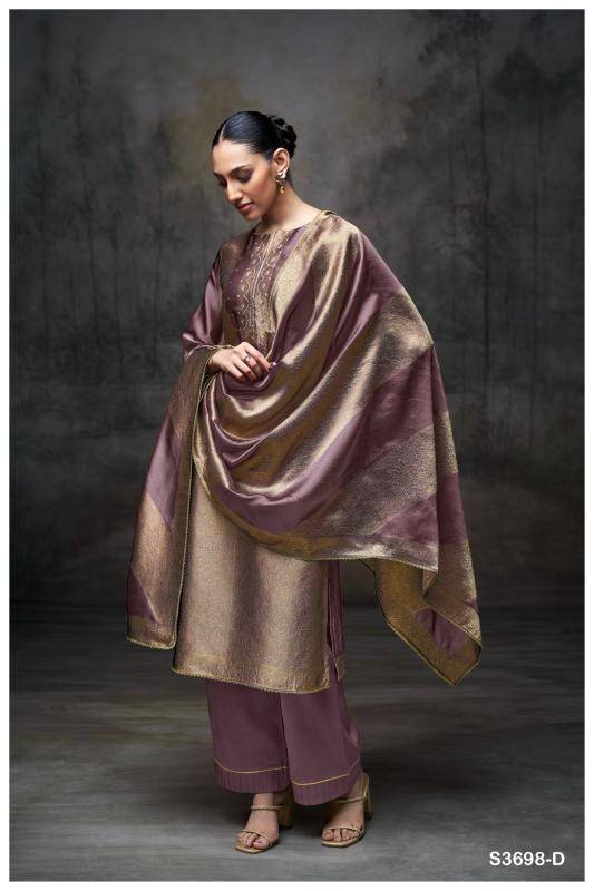 Ganga laurene 3698 Wholesale dress materials for boutiques