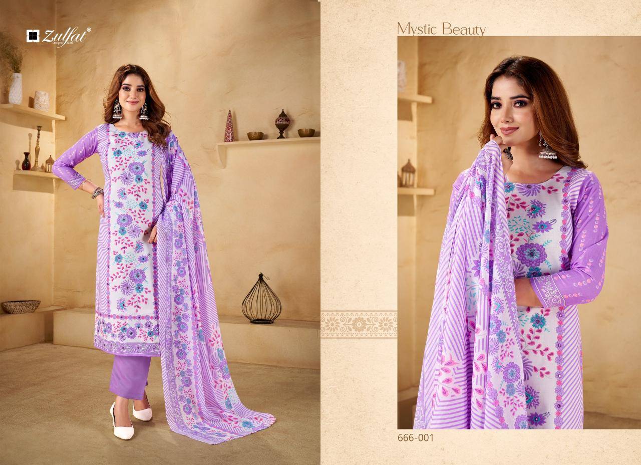 Zulfat designer suits summer shine vol 3 Bulk dress materials in Mumbai