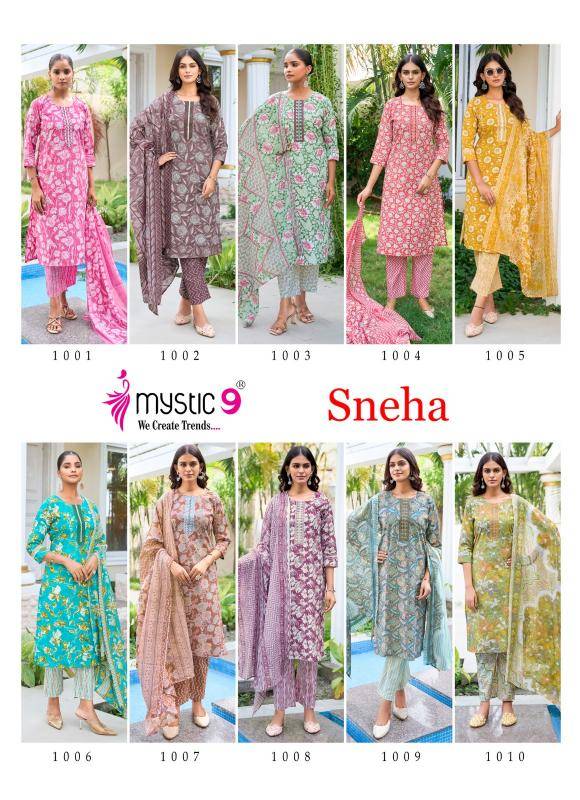Mystic9 sneha vol 1 indian kurtis online sale