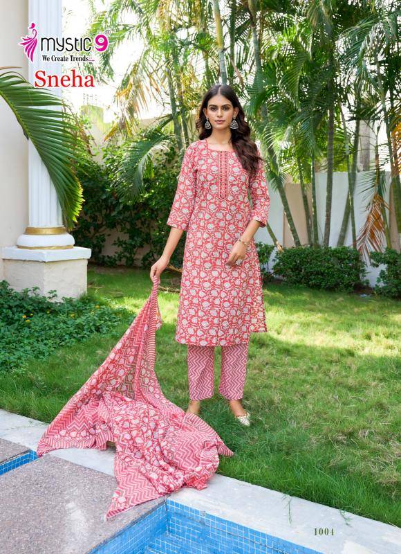 Mystic9 sneha vol 1 indian kurtis online sale