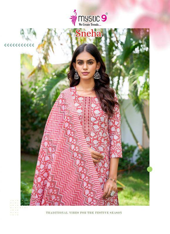 Mystic9 sneha vol 1 indian kurtis online sale