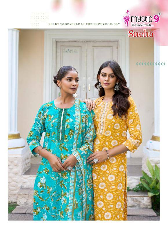 Mystic9 sneha vol 1 indian kurtis online sale