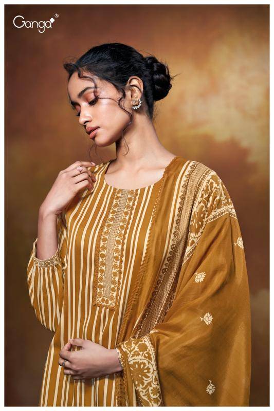 Ganga nilofer 3696 Wholesale dress material manufacturers