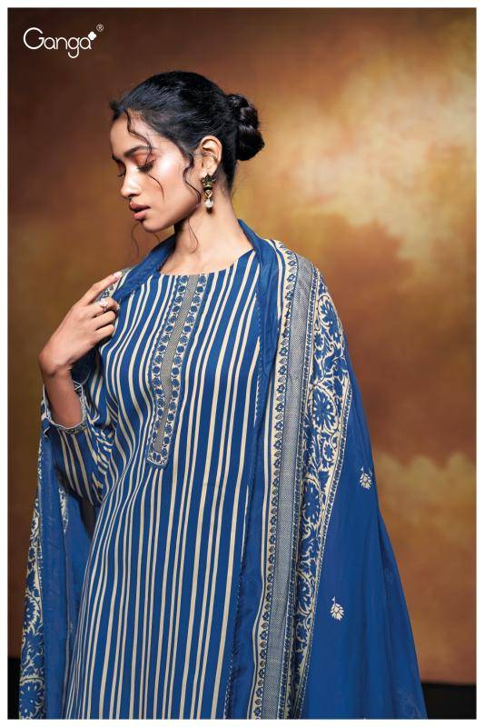 Ganga nilofer 3696 Wholesale dress material manufacturers