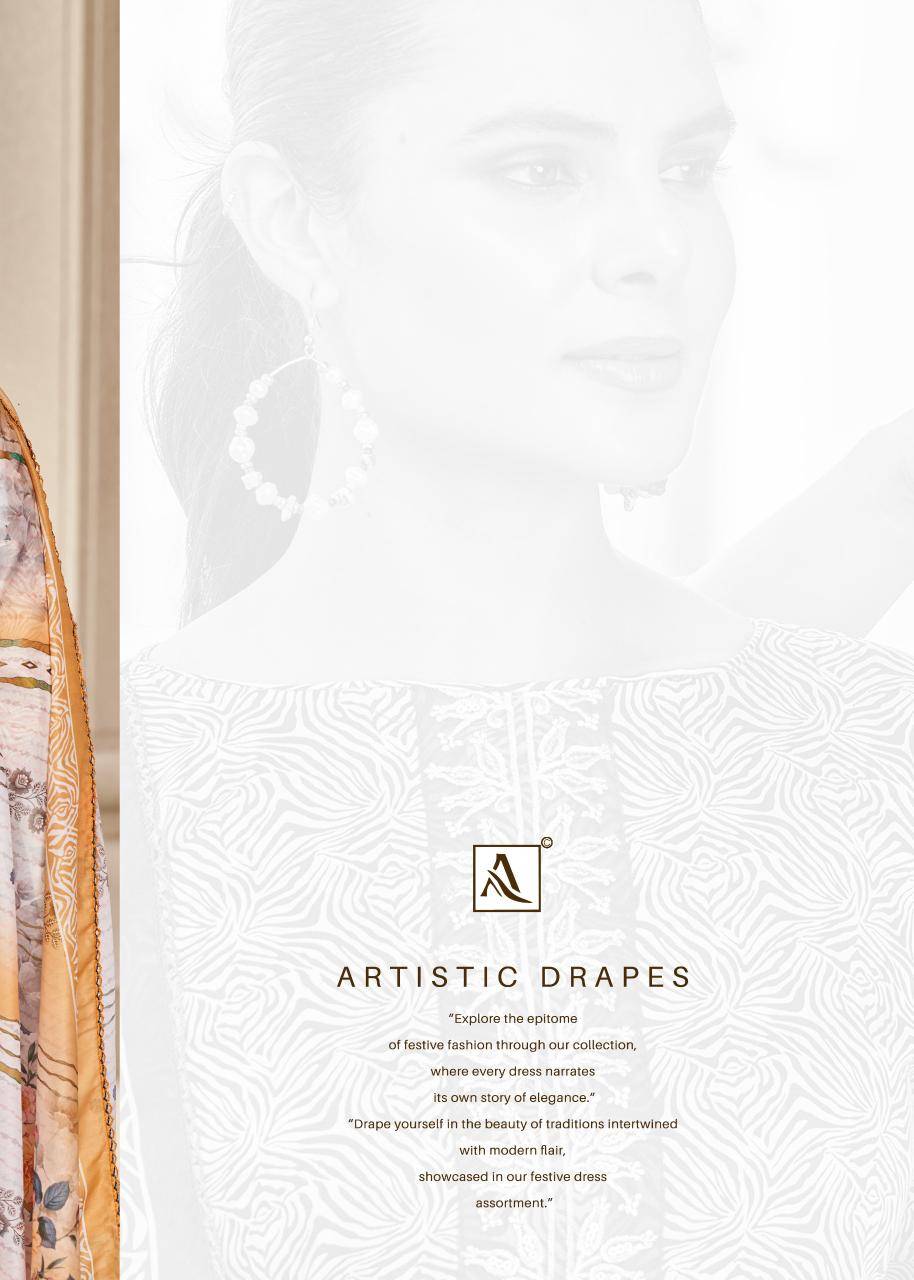 Alok suit super girl 3 Dress material wholesale suppliers