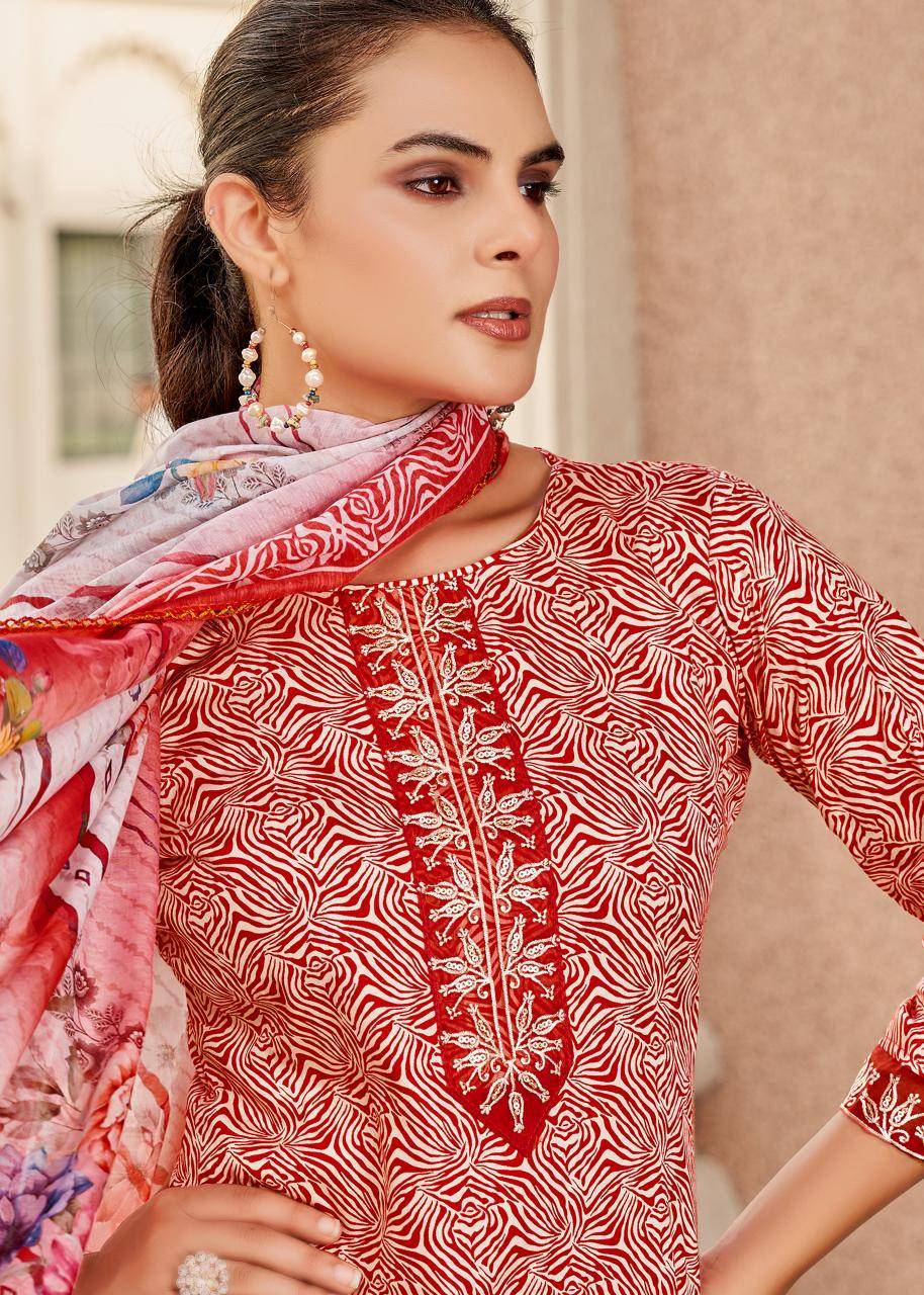 Alok suit super girl 3 Dress material wholesale suppliers