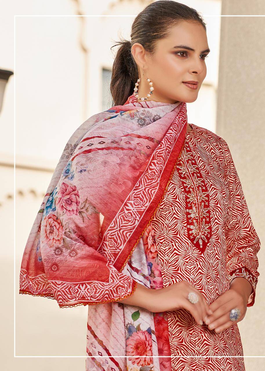 Alok suit super girl 3 Dress material wholesale suppliers