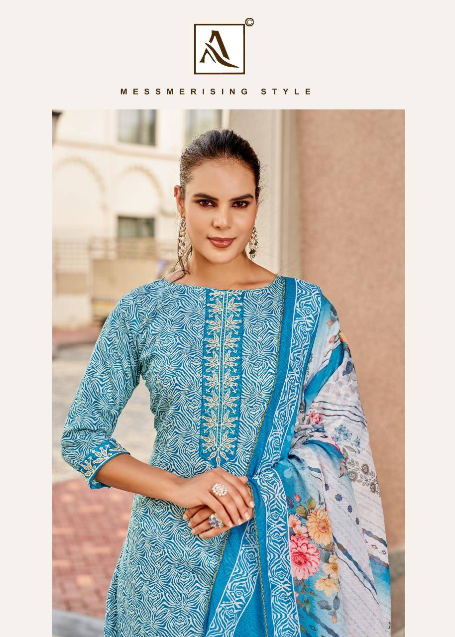 Alok suit super girl 3 Dress material wholesale suppliers