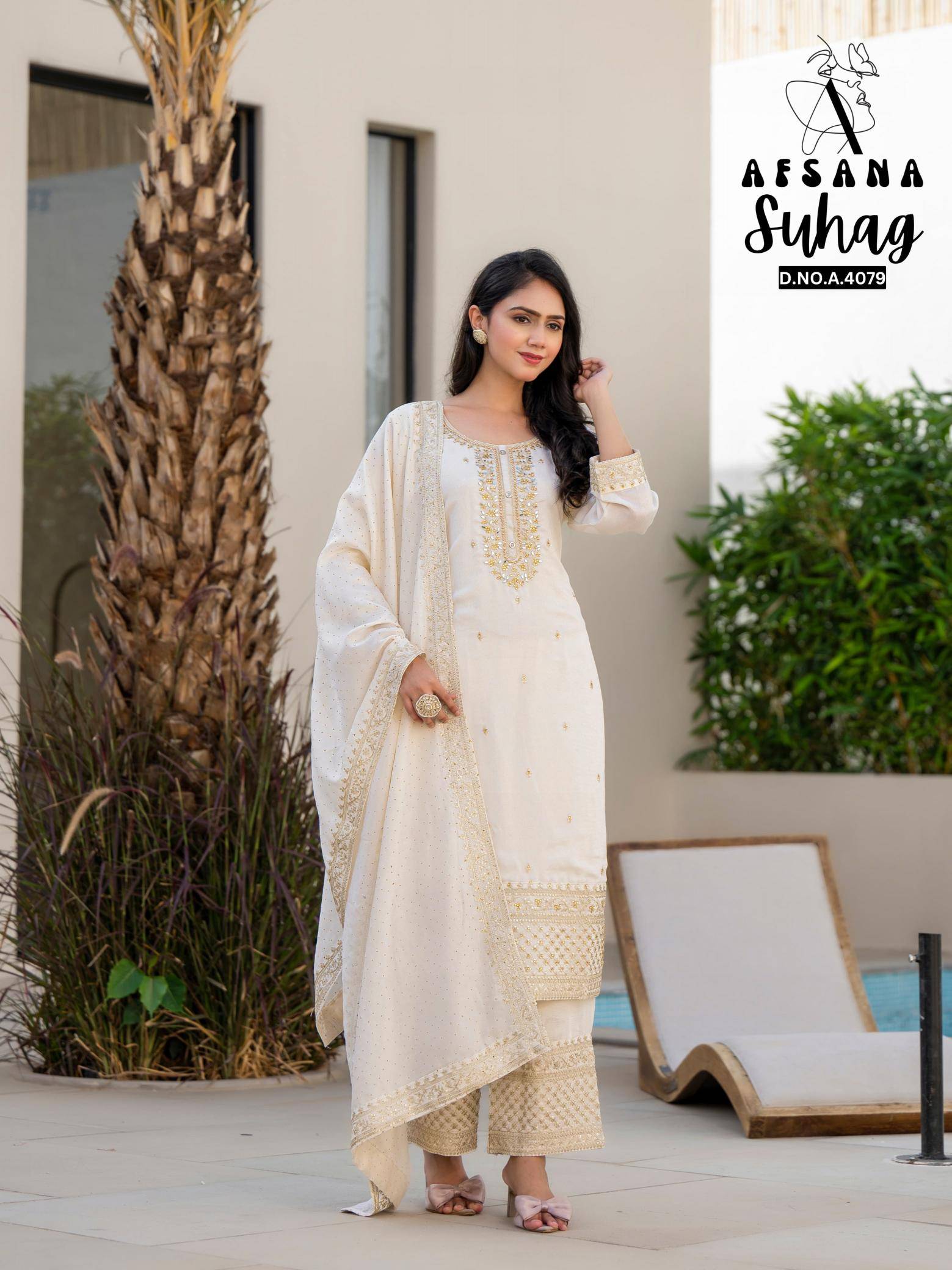 Afsana suhag colours edition indian long kurtis