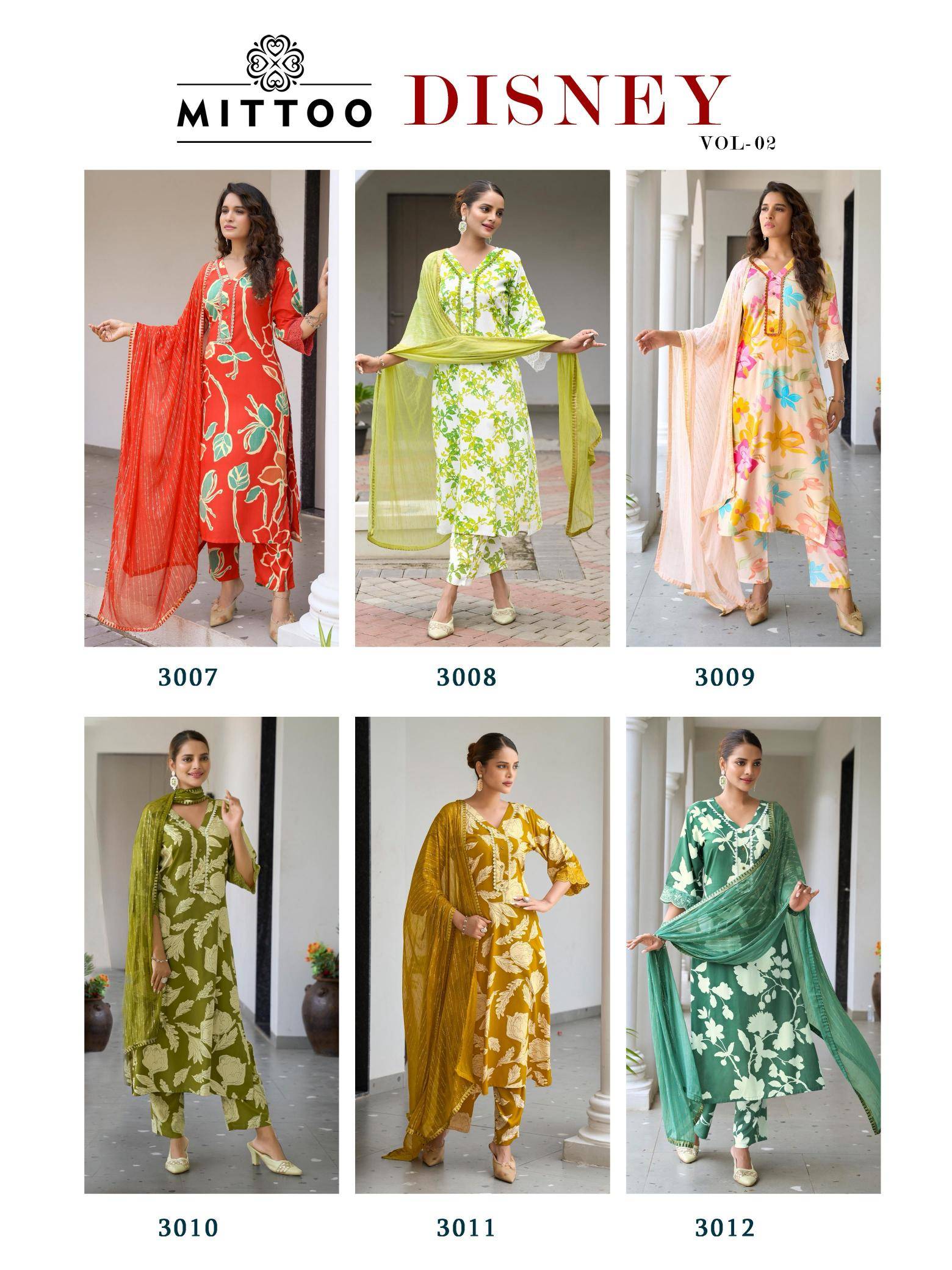 Mittoo disney vol 2 indian office wear kurti design