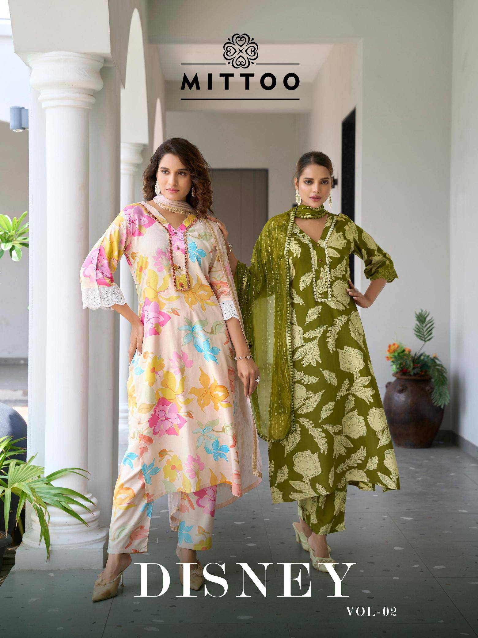 Mittoo disney vol 2 indian office wear kurti design