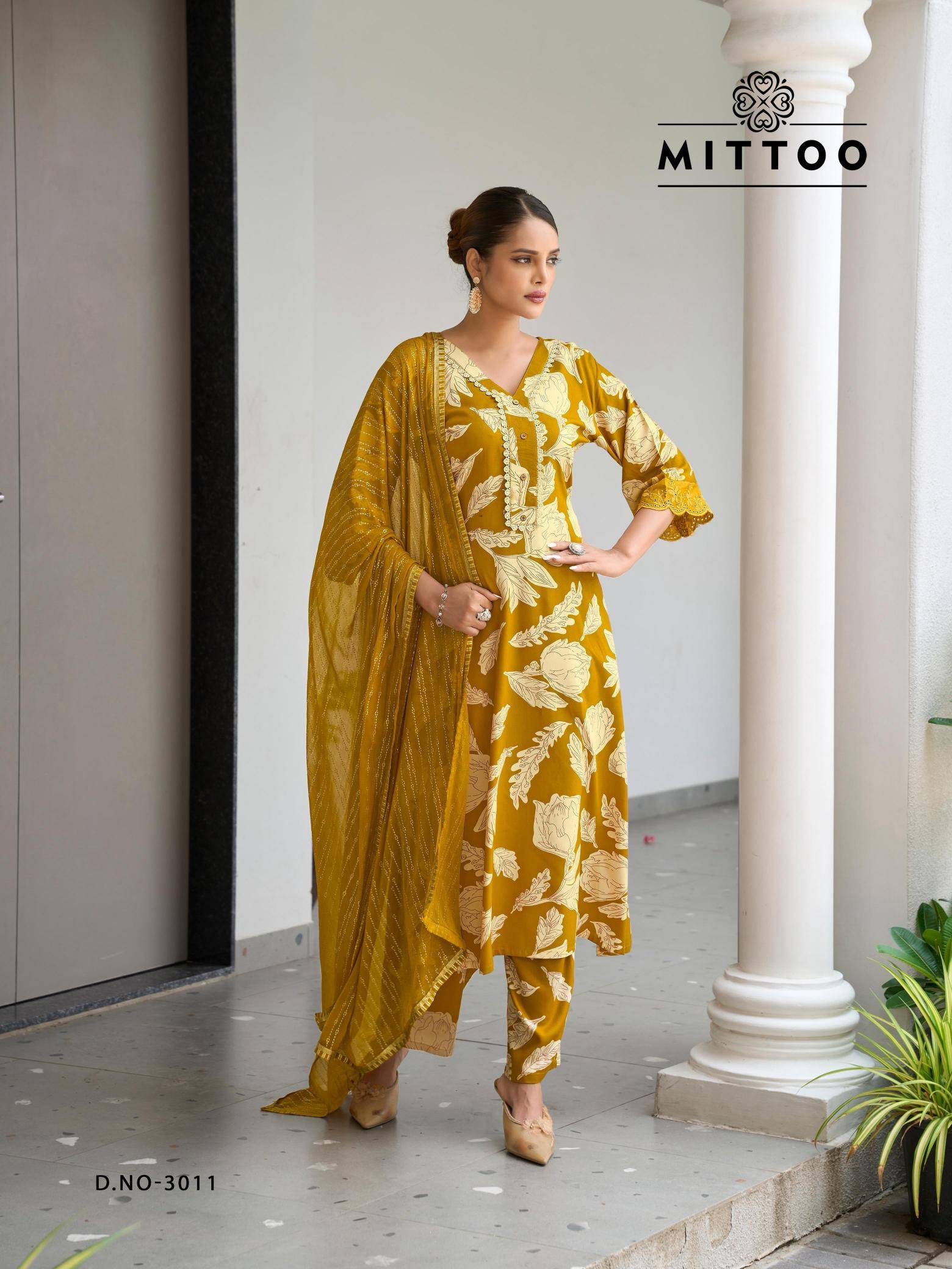 Mittoo disney vol 2 indian office wear kurti design
