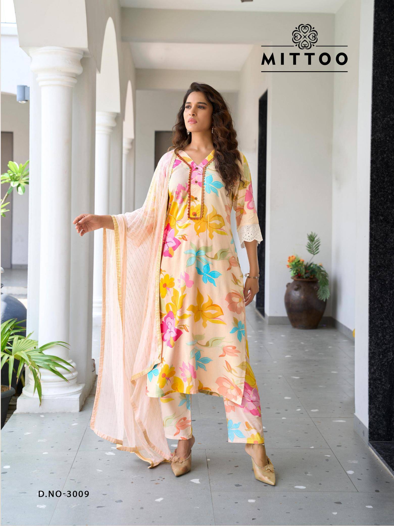 Mittoo disney vol 2 indian office wear kurti design