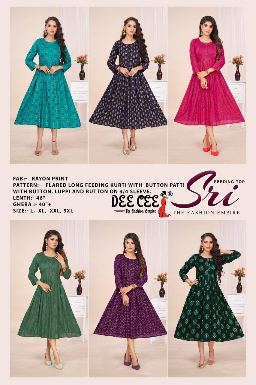 Deecee sri indian wear kurti