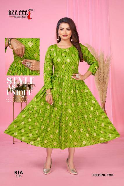 Deecee ria kurti indian dress