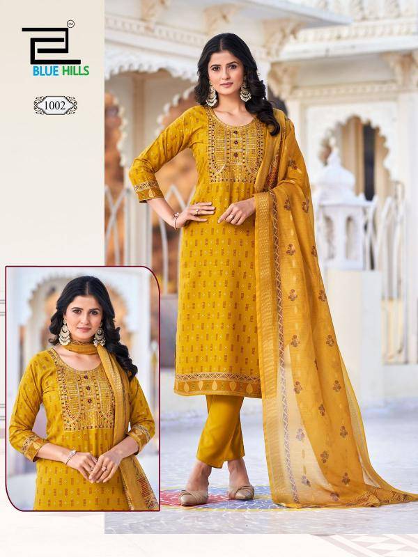 Blue hills dupatta world long kurti indian