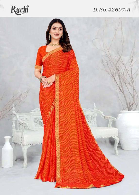 Ruchi simayaa lehriya vol 7 Best online saree wholesalers in India