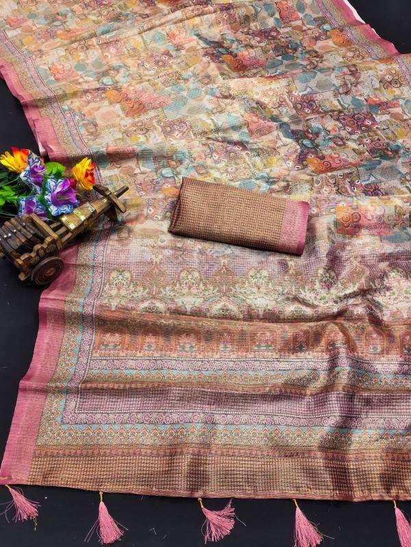 GC soft jacquard digital print Saree wholesale price in India