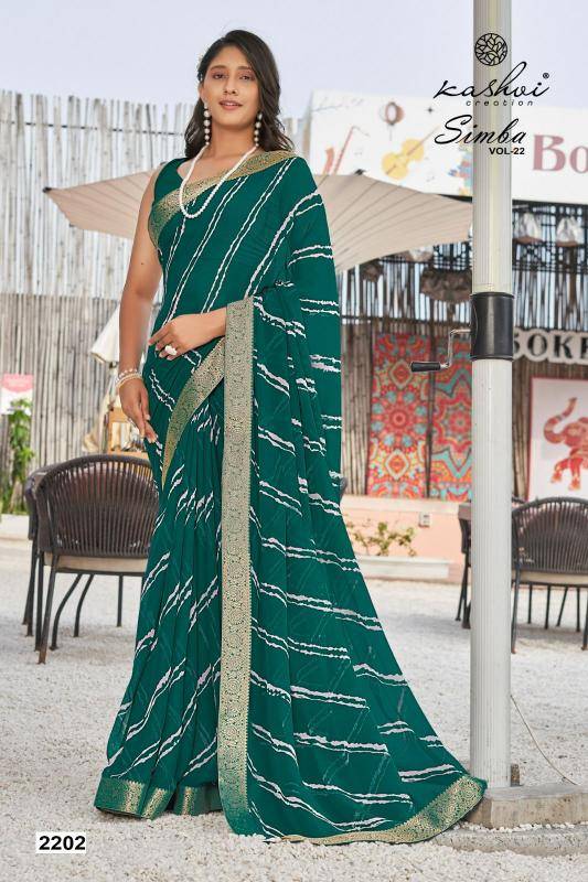 Kashvi creation simba vol 22 Wholesale saree shops in India
