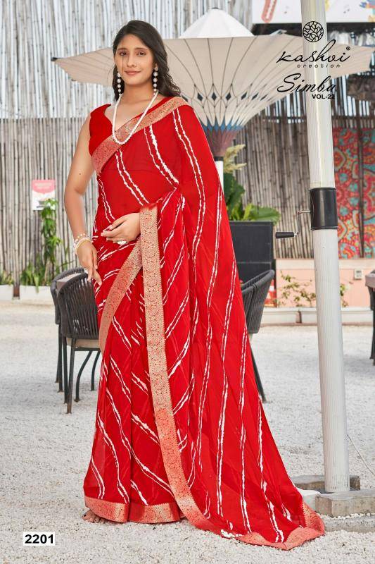 Kashvi creation simba vol 22 Wholesale saree shops in India