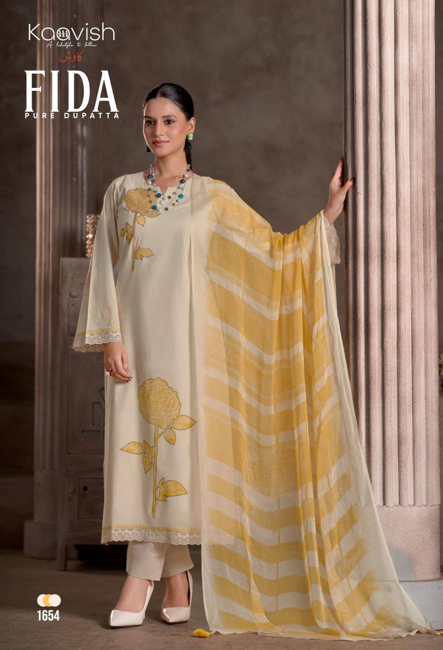 Kaavish fida Dress material catalogs online