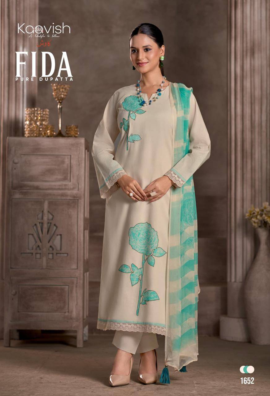 Kaavish fida Dress material catalogs online
