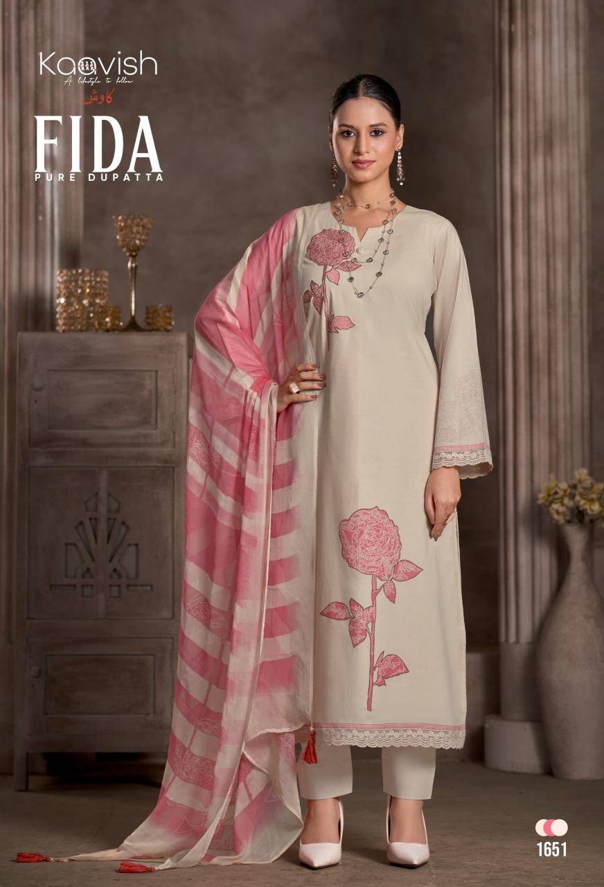 Kaavish fida Dress material catalogs online