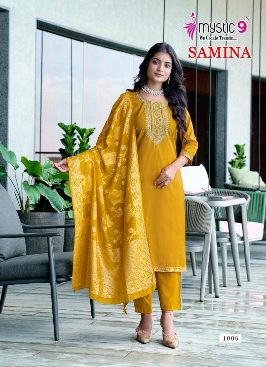 Mystic9 samina vol 1 size chart indian kurtis