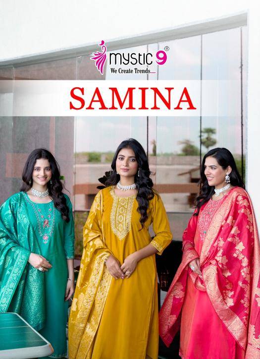Mystic9 samina vol 1 size chart indian kurtis