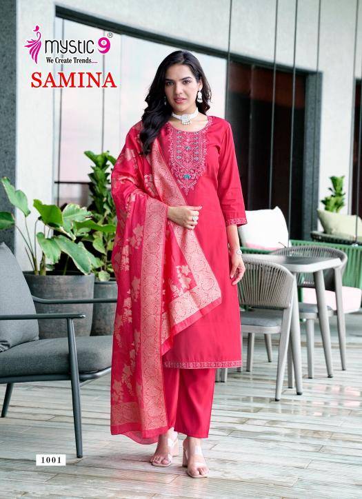 Mystic9 samina vol 1 size chart indian kurtis