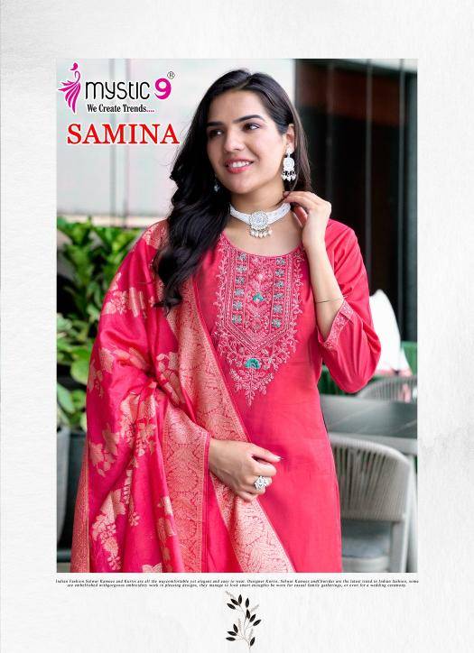 Mystic9 samina vol 1 size chart indian kurtis