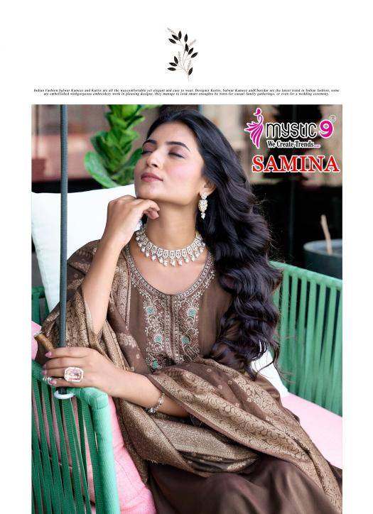 Mystic9 samina vol 1 size chart indian kurtis