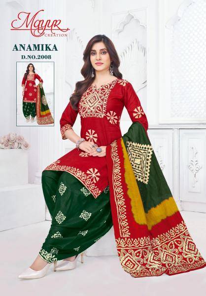 Mayur anamika vol-2 Printed dress materials wholesale