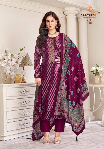 Suryajyoti kalki vol-27 dress materials wholesale