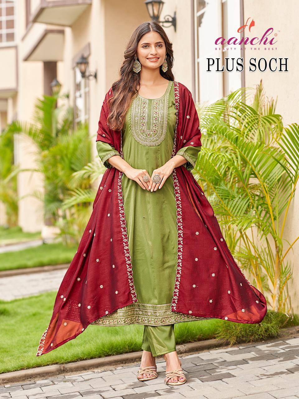 Aanchi plus soch womens indian kurtis