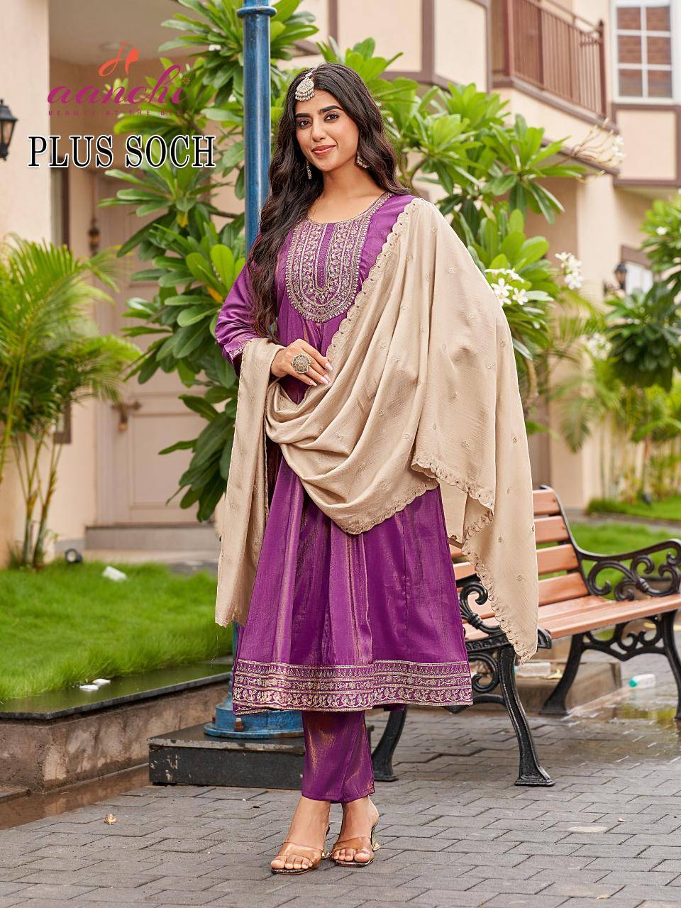 Aanchi plus soch womens indian kurtis